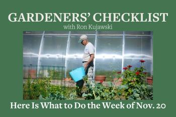 Ron Kujawski shares his tips and tricks for what to do this week in your garden.