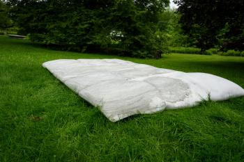 Mark Mennin sculpture at Berkshire Botanical Garden
