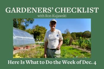 Ron Kujawski shares his tips and tricks for what to do this week in your garden.