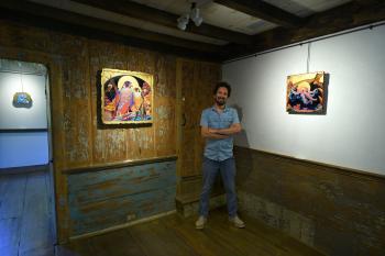 Peter D. Gerakaris' "Microcosms" in the Leonhardt Galleries