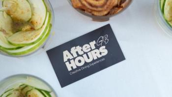 After Hours logo and dishes
