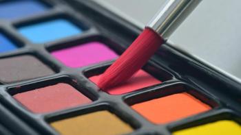 Watercolor paint set